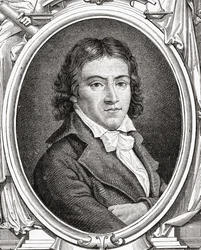Retrato de Camille Desmoulins (1760-94)